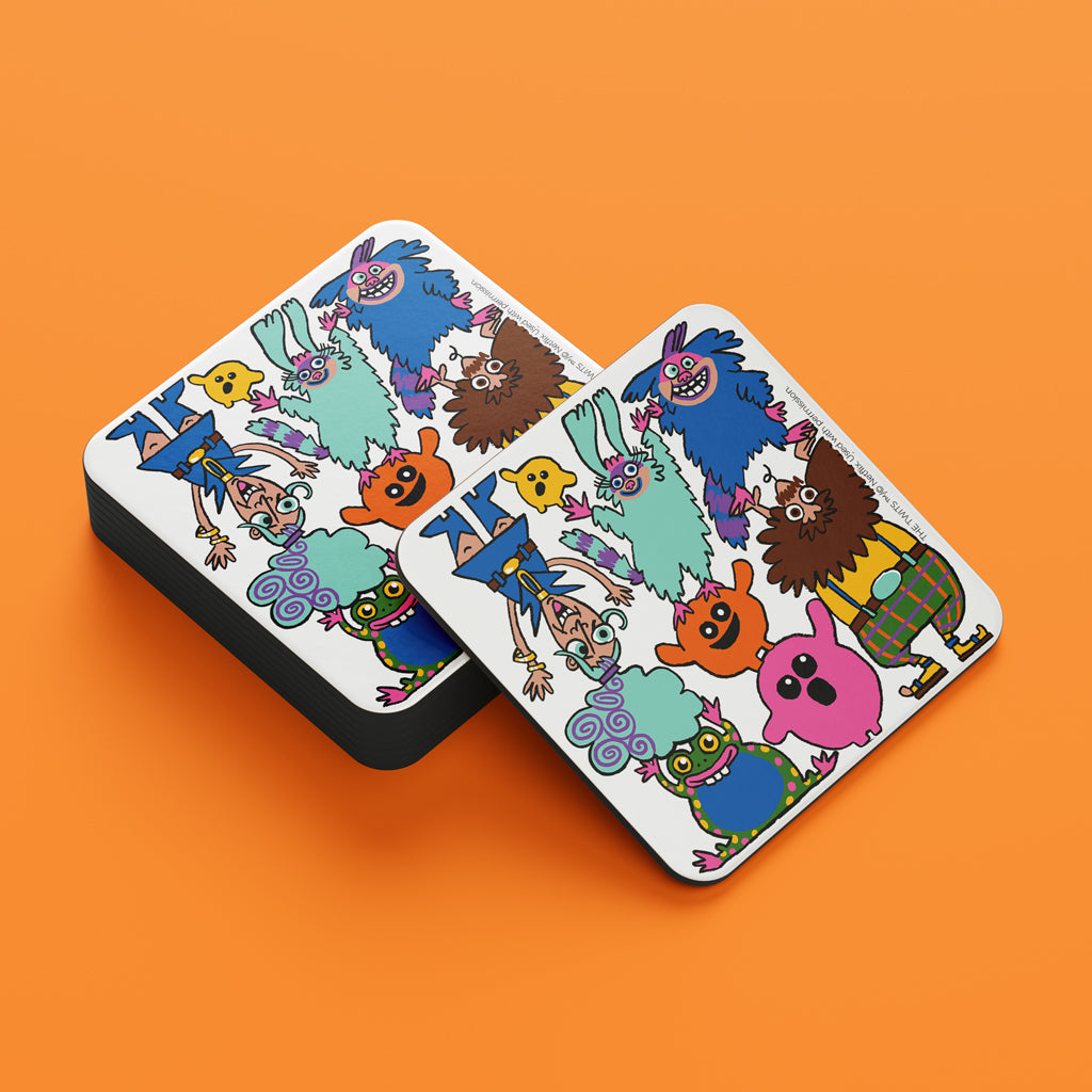 All Characters Coaster