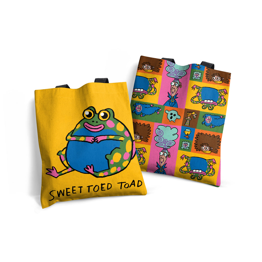 Sweet Toed Toad Tote Bag