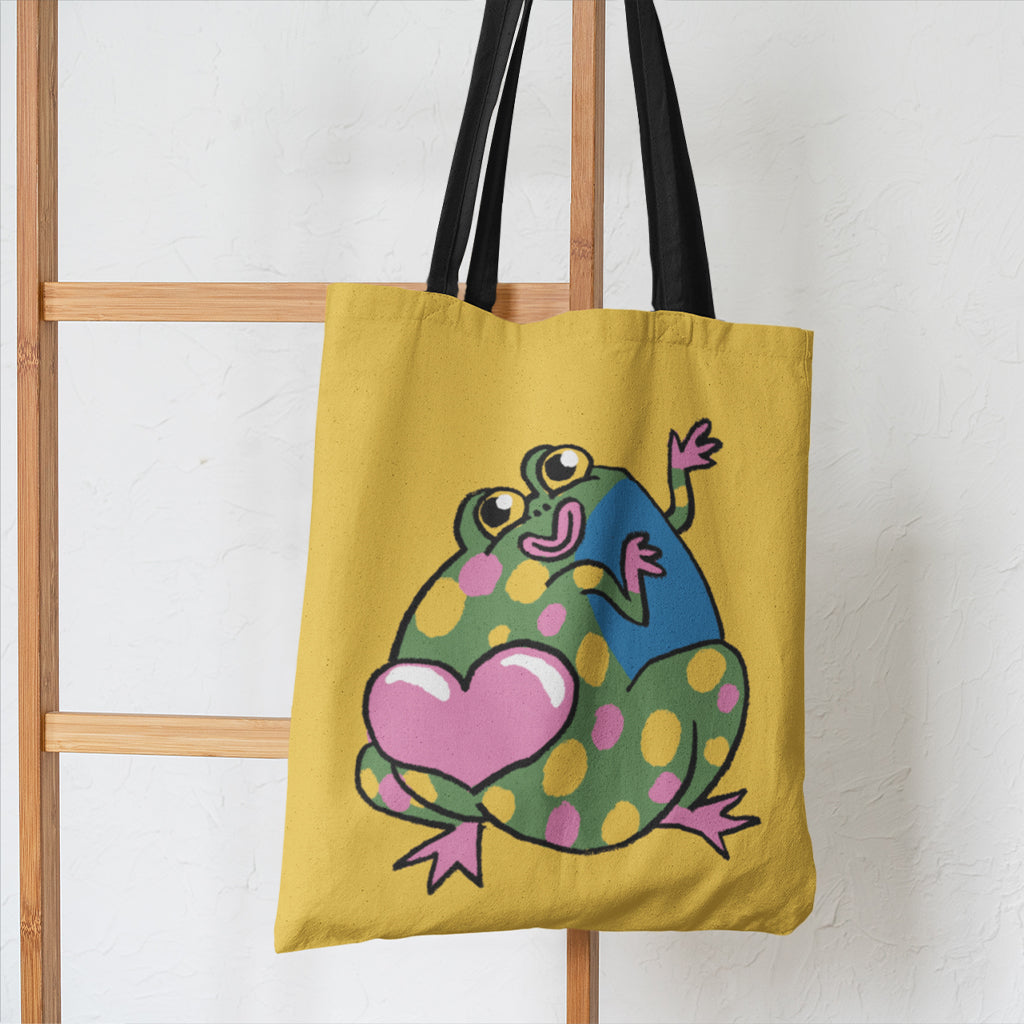 TWIT Varsity, Toad Heart Tote Bag