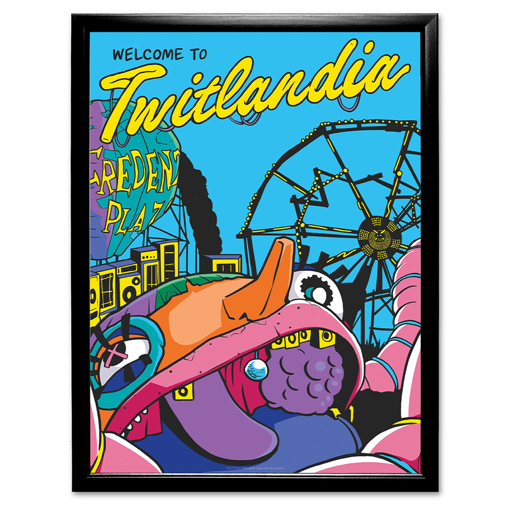 Twitlandia Art Print