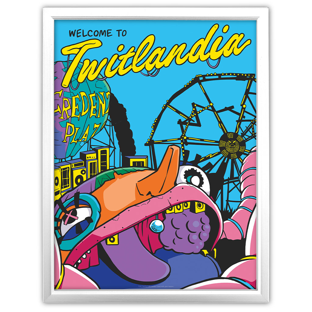 Twitlandia Art Print