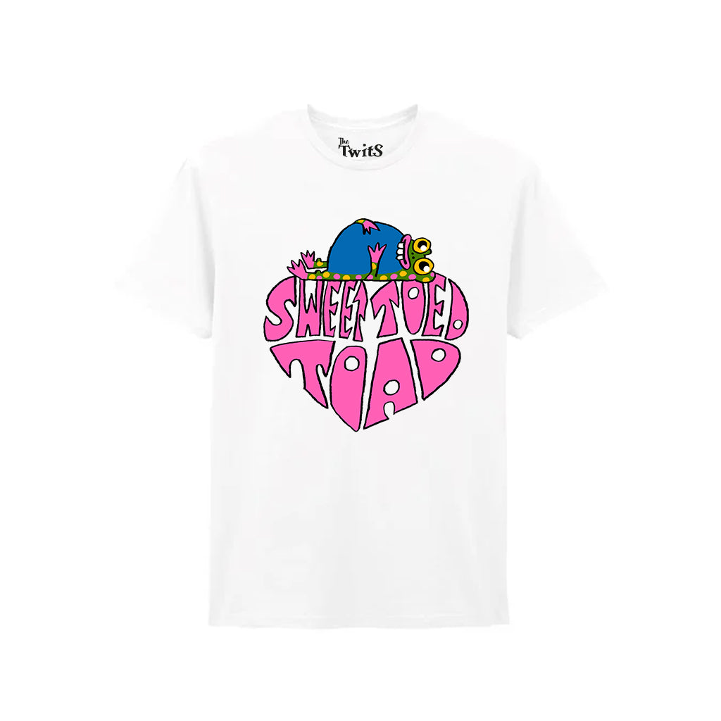 Sweet Toed Toad Lying on Heart T-Shirt