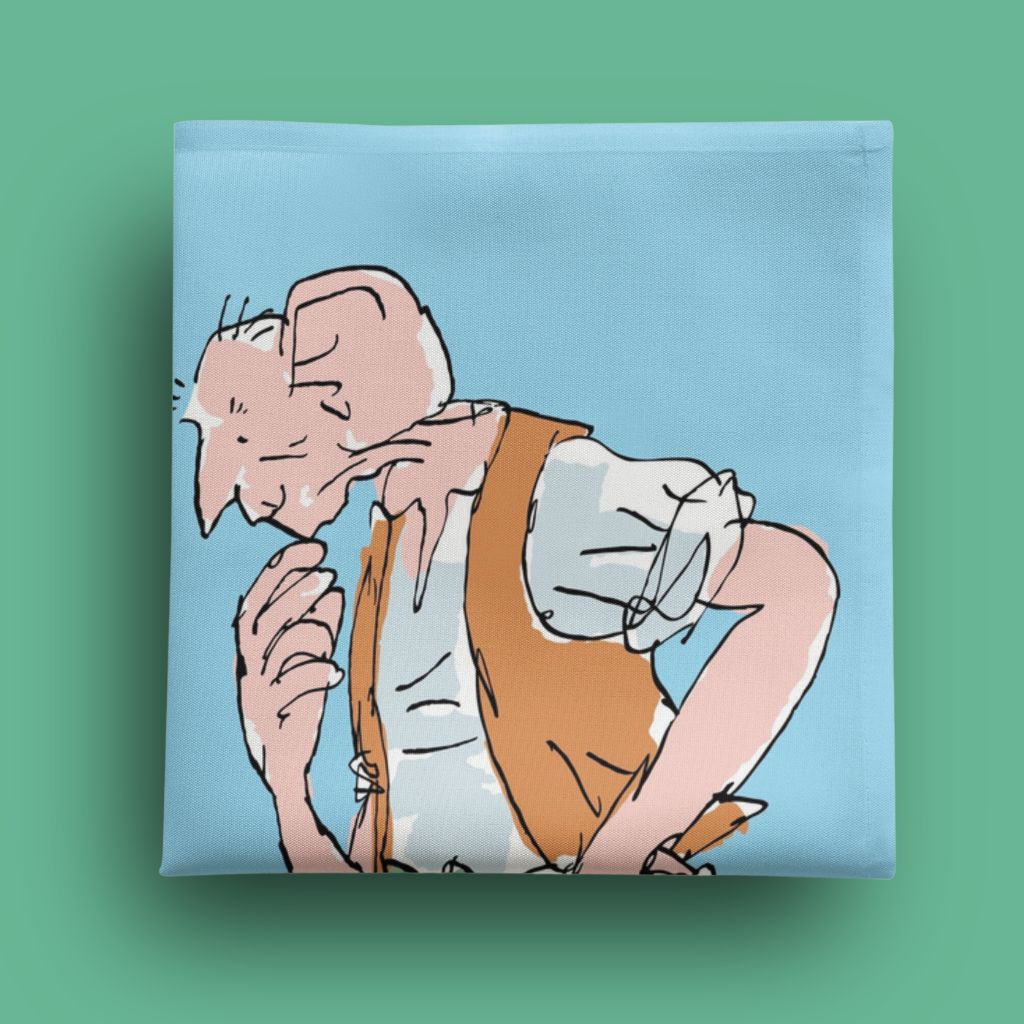 The BFG Nice and Jumbly Christmas Tea Towel