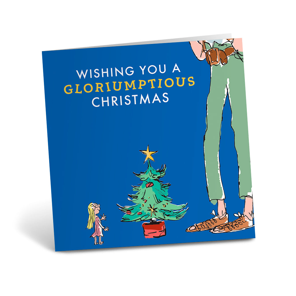 The BFG Wishing You A Gloriumptious Christmas Greeting Card
