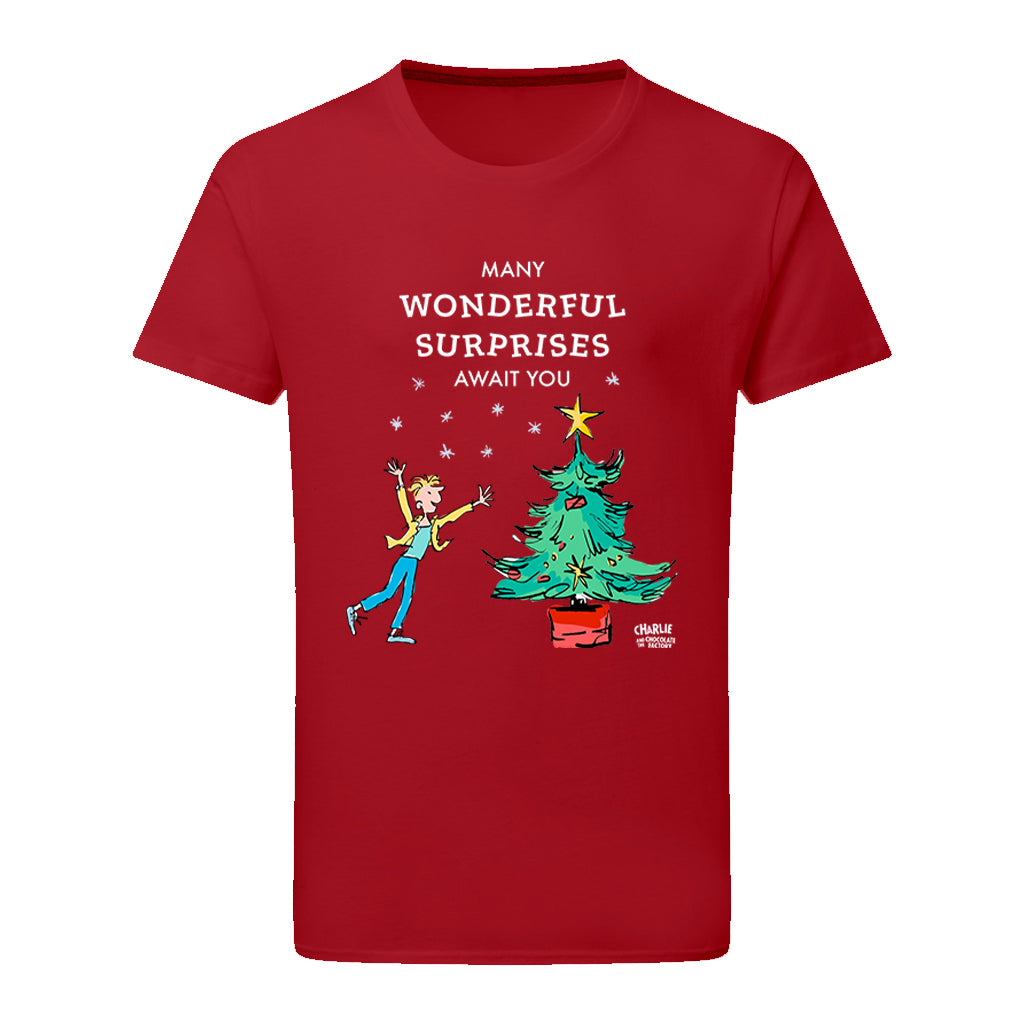 Many Wonderful Surprises Await You Christmas T-Shirt