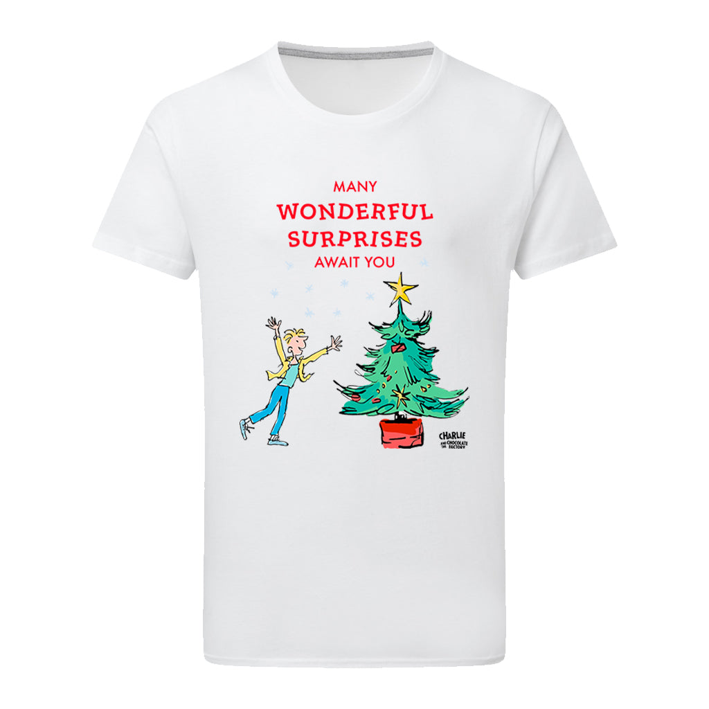 Many Wonderful Surprises Await You Christmas T-Shirt