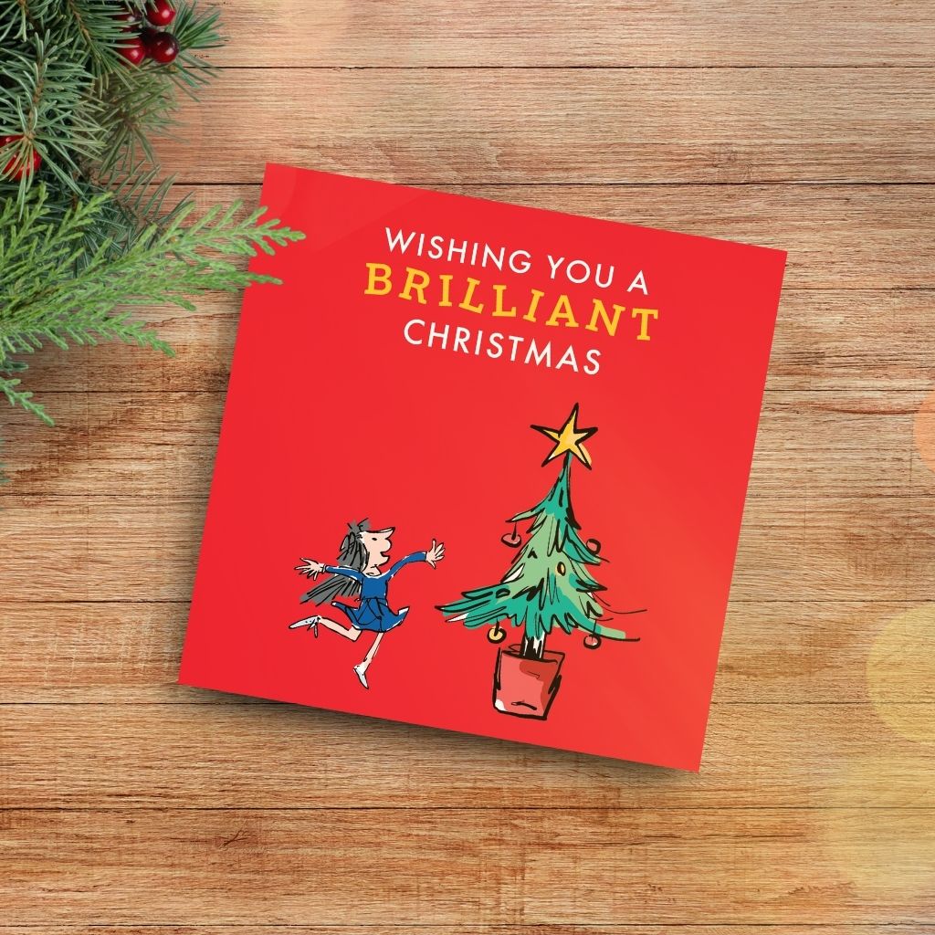 Matilda Wishing You A Brilliant Christmas Greeting card