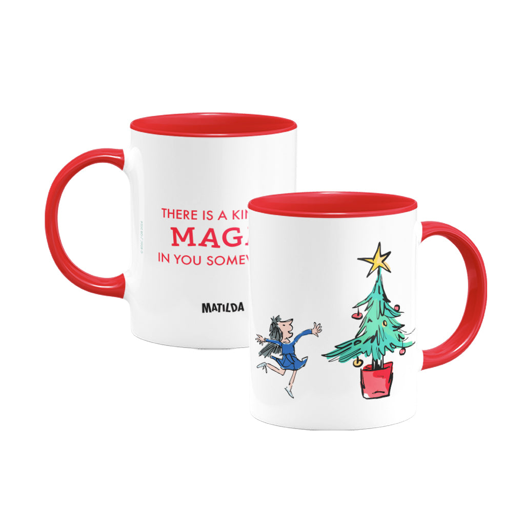 Matilda - Magic in You Somewhere Christmas Coloured Insert Mug