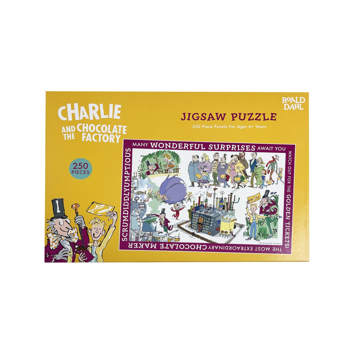 Roald Dahl's Charlie and the Chocolate Factory 250-piece Puzzle