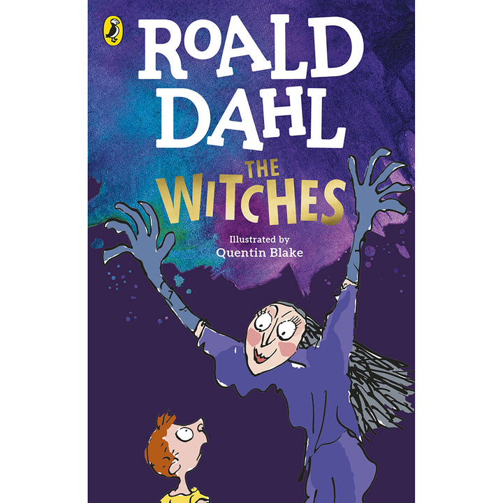 Book cover for The Witches by Roald Dahl.