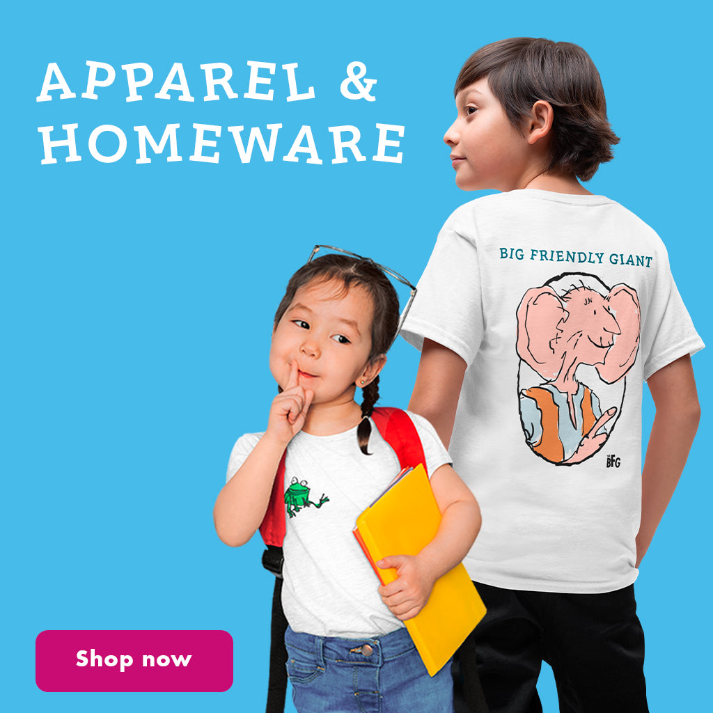 Roald Dahl Apparel & homeware