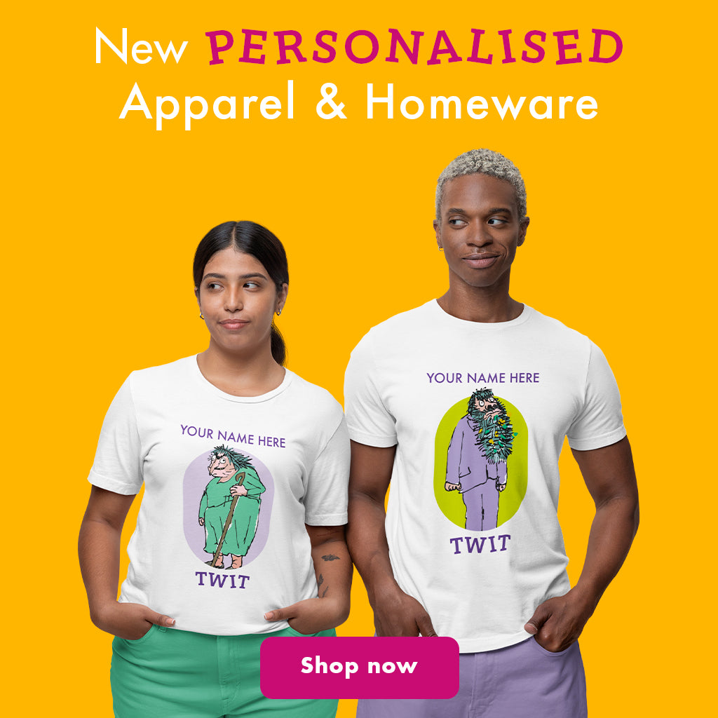 Roald Dahl Personalised Apparel & Homeware