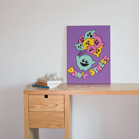 Don't Stress Art Print