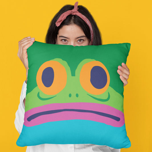 Close up Toad Cushion