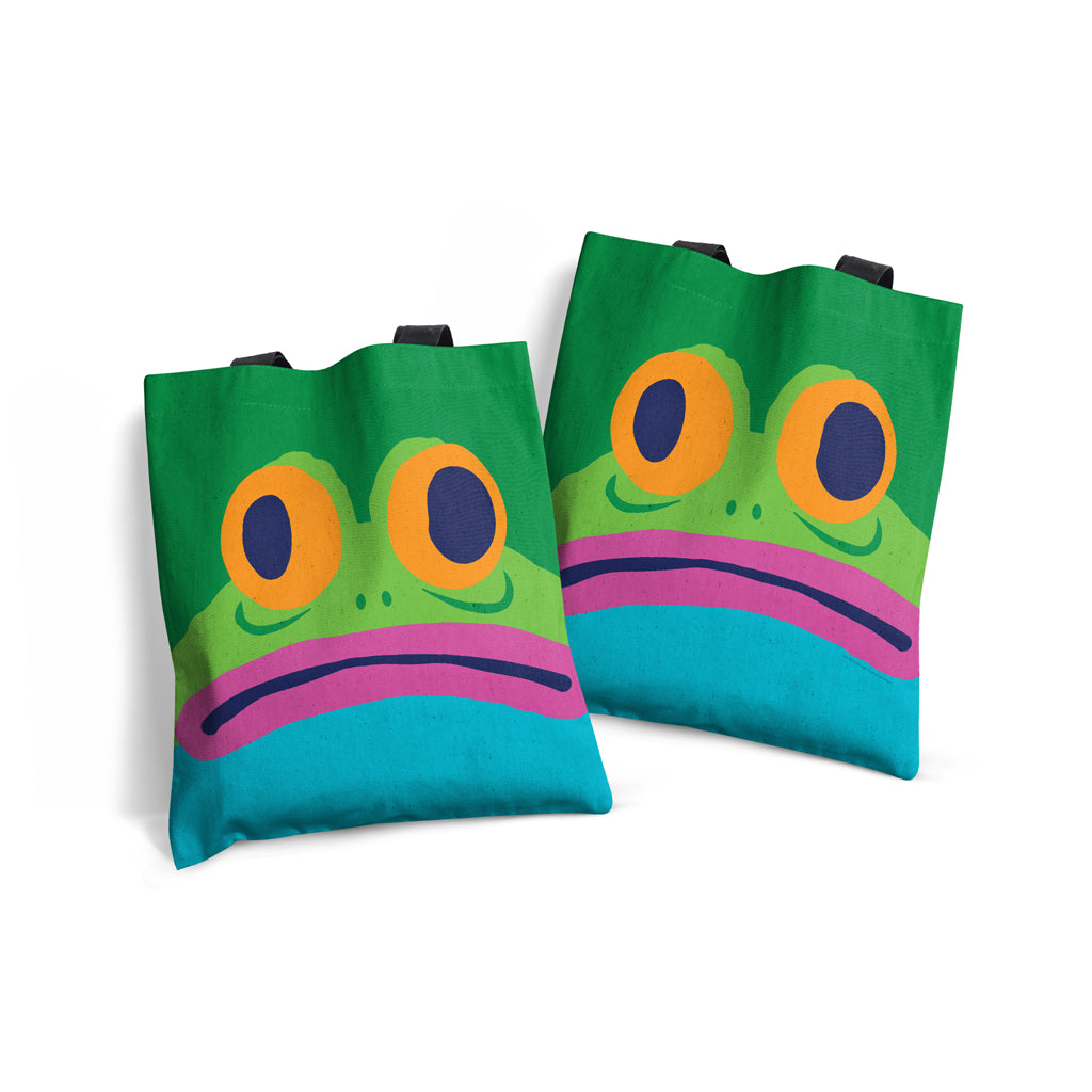 Close up Toad Tote Bag