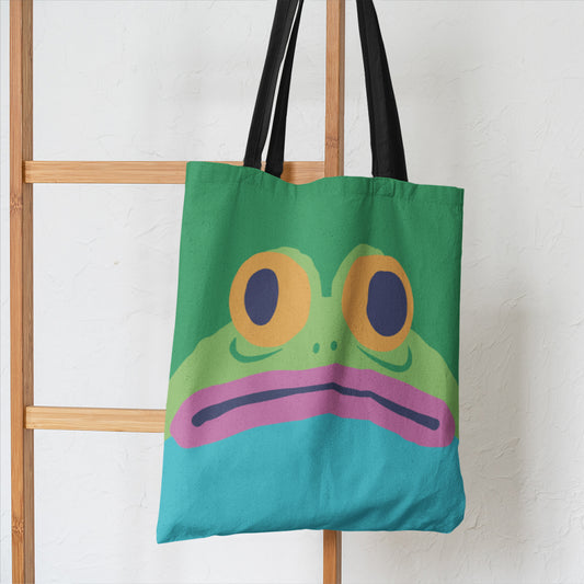 Close up Toad Tote Bag