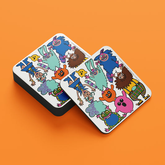All Characters Coaster