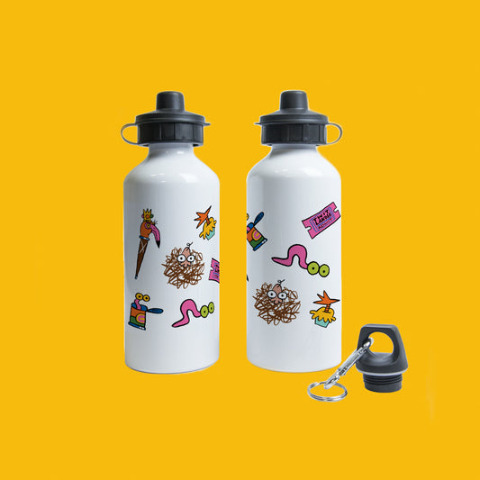 The Twits Icons Water Bottle