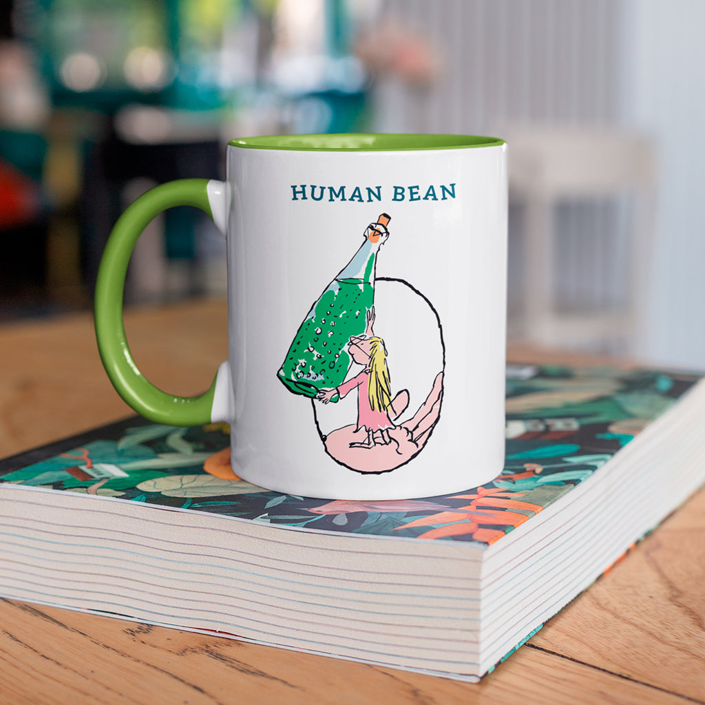 The BFG Human Bean Coloured Mug