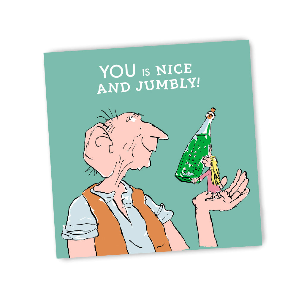 The BFG, Nice and Yumbly Greeting Card