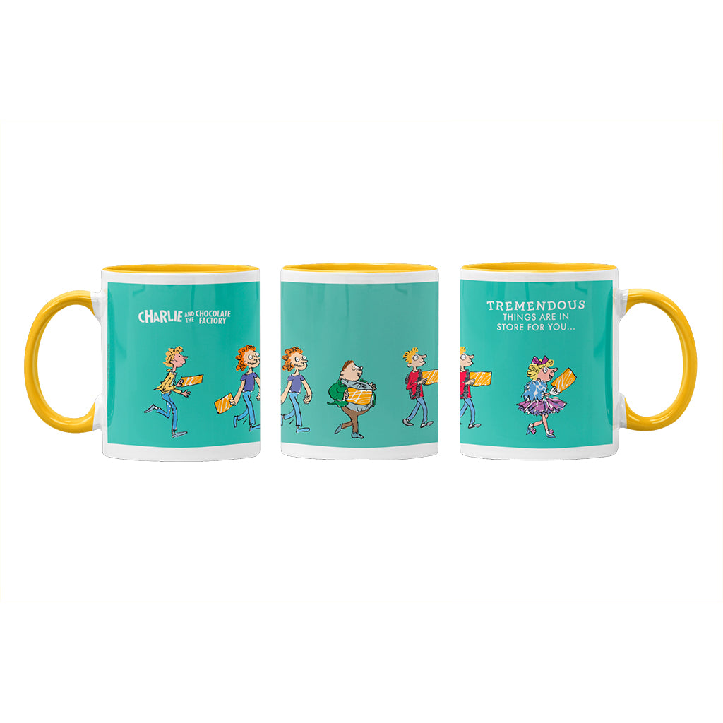 Charlie and Friends Coloured Mug