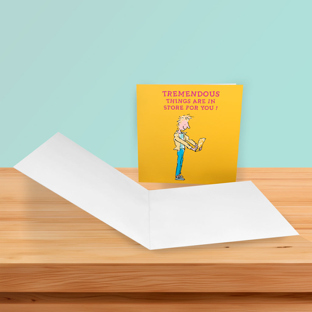 Charlie and the Golden Ticket Greeting Card