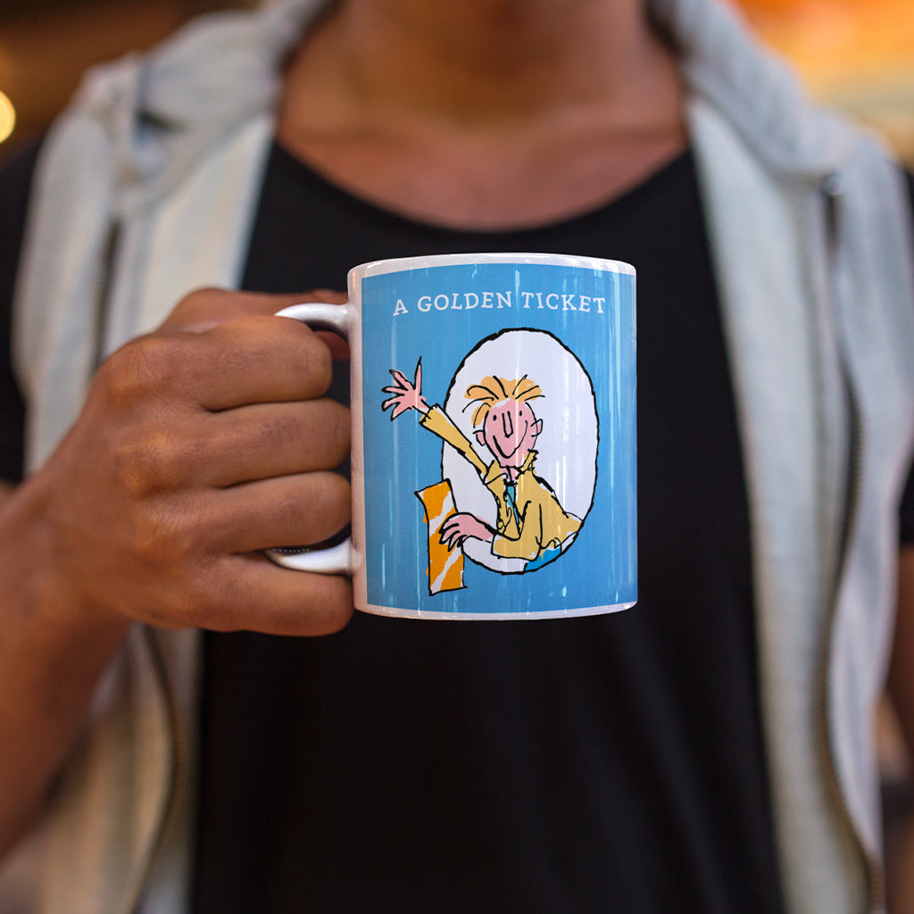 Charlie and the Golden Ticket Mug