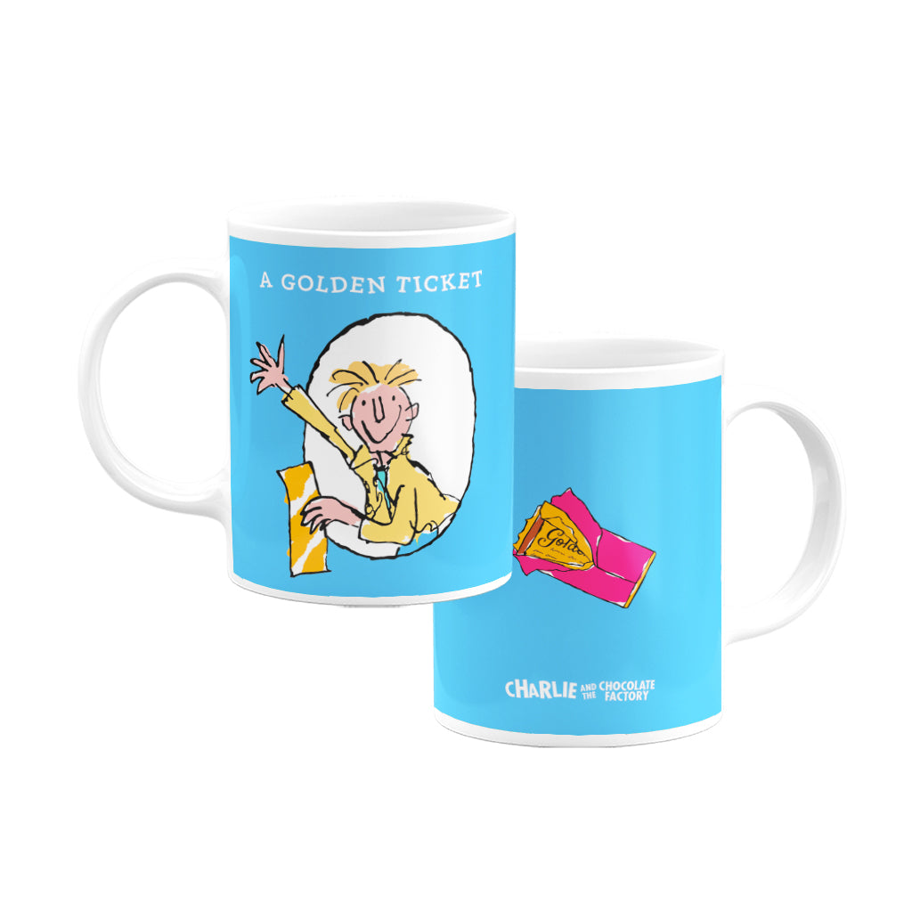 Charlie and the Golden Ticket Mug