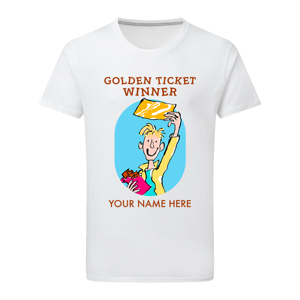 Charlie and the Golden Ticket Personalised T-Shirt