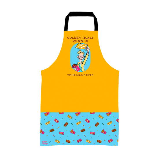 Charlie and the Golden Ticket Personalised Apron