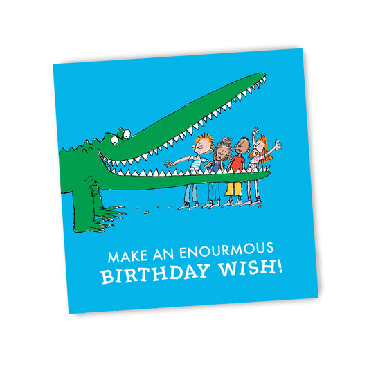 The Enormous Crocodile Birthday Wish Greeting Card