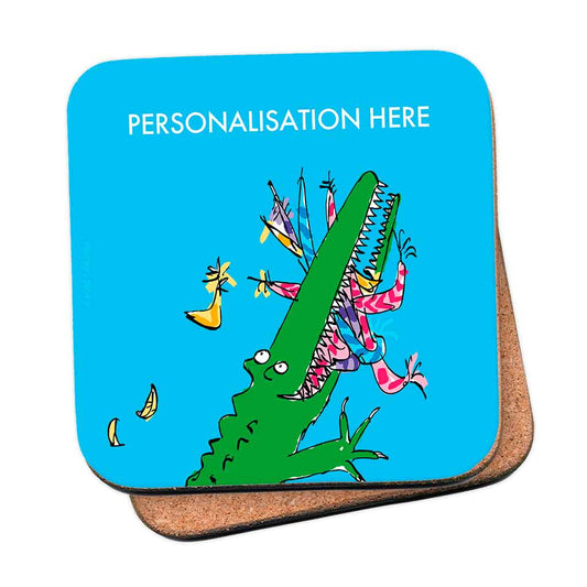 The Enormous Crocodile Personalised Coaster