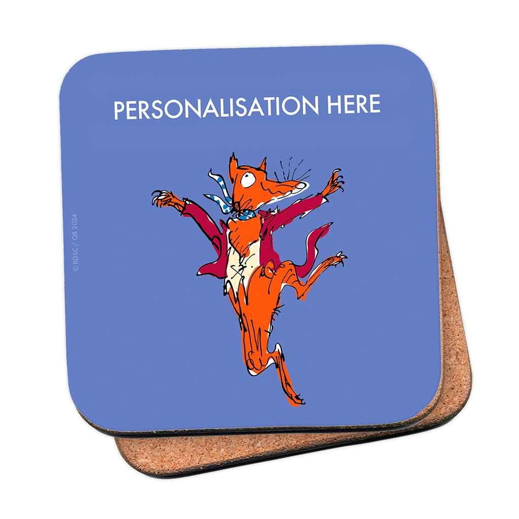 Fantastic Mr Fox Personalised Coaster