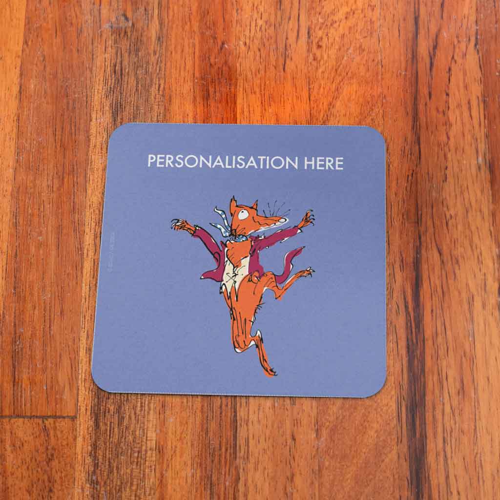 Fantastic Mr Fox Personalised Coaster