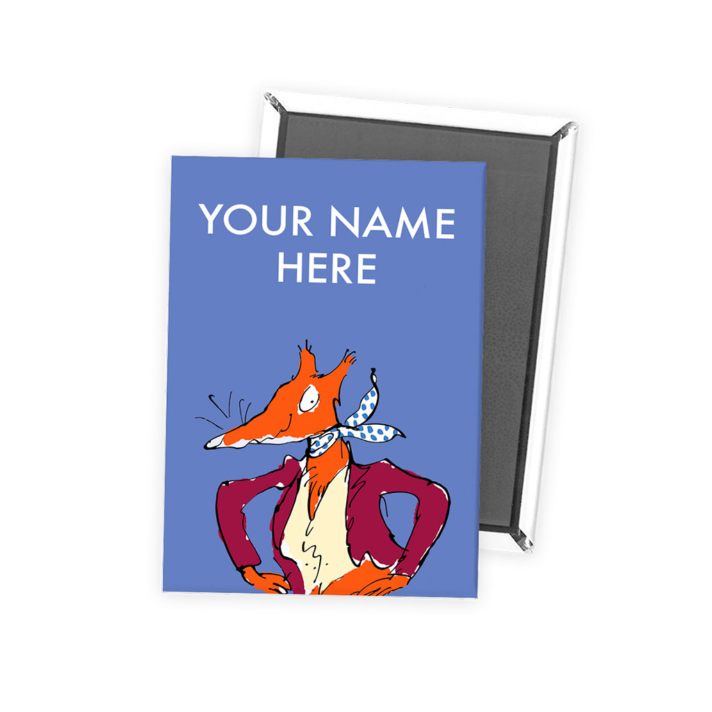 Fantastic Mr Fox Personalised Magnet