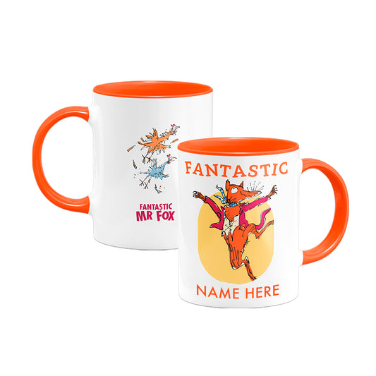 Fantastic Mr Fox Personalised Coloured Mug