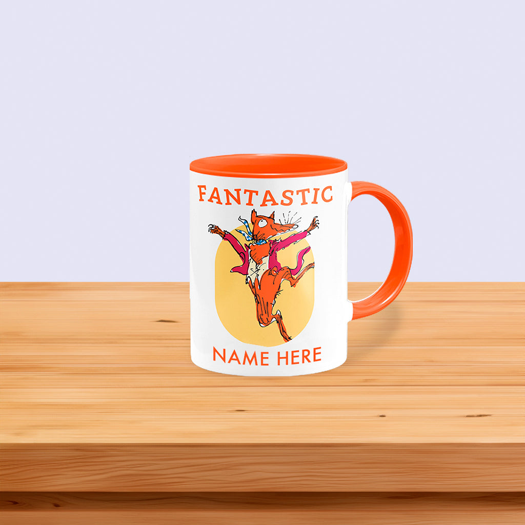 Fantastic Mr Fox Personalised Coloured Mug