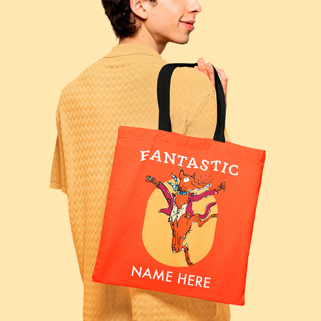 Fantastic Mr Fox Personalised Edge-to-Edge Tote Bag