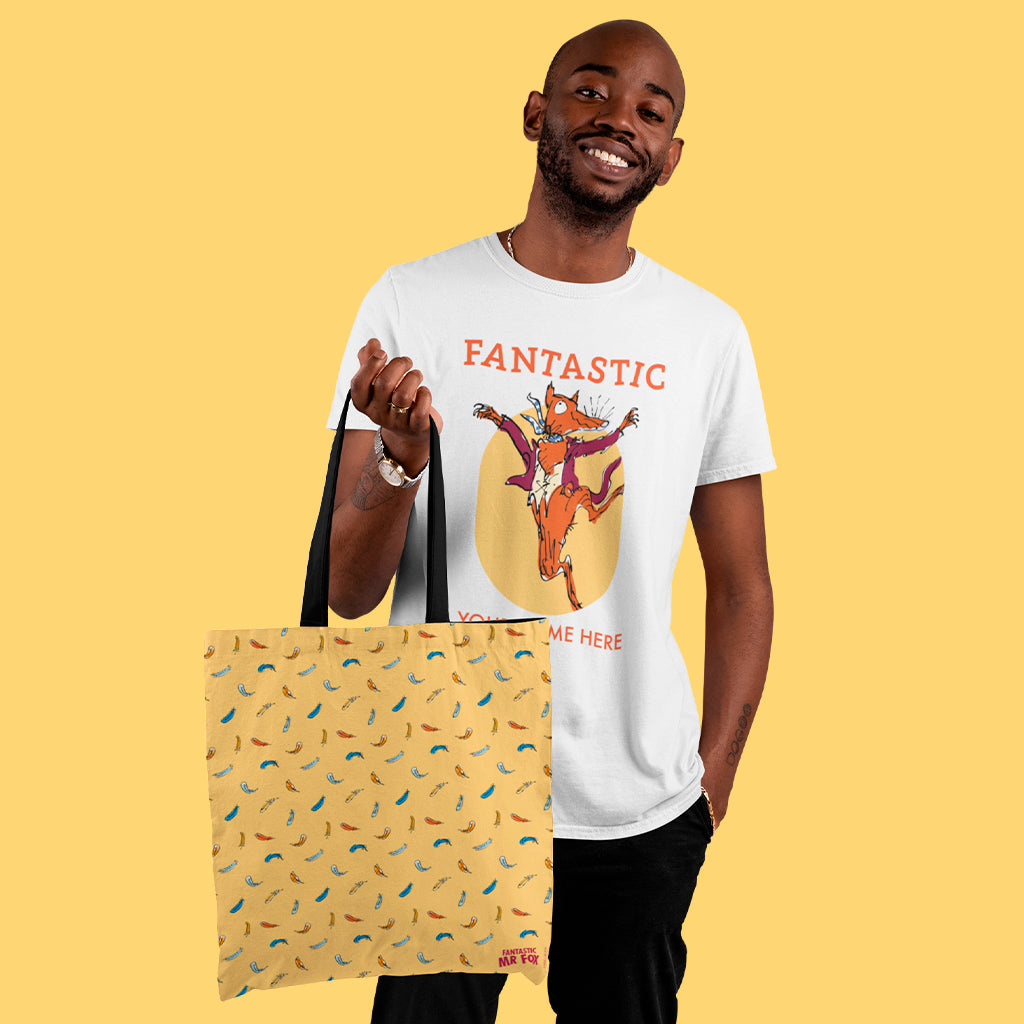 Fantastic Mr Fox Personalised Edge-to-Edge Tote Bag