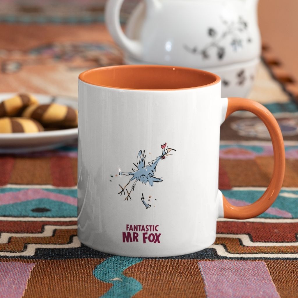 Mrs Fox Coloured Mug