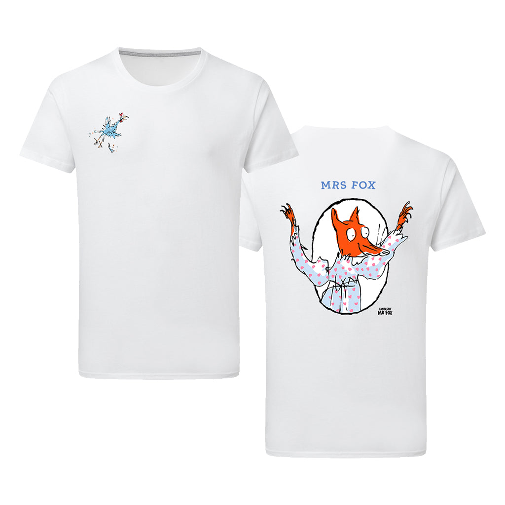Mrs Fox T-Shirt β Roald Dahl Shop