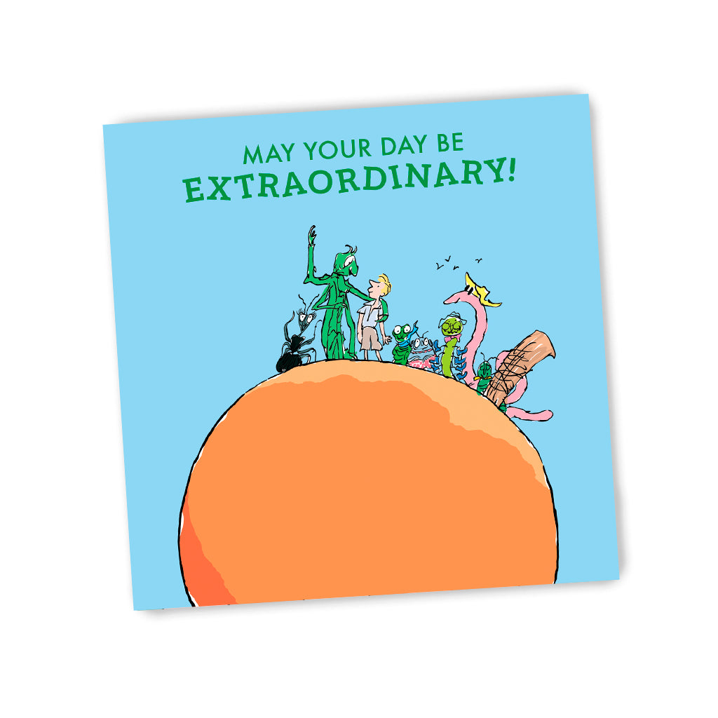 James and the Giant Peach Greeting Card