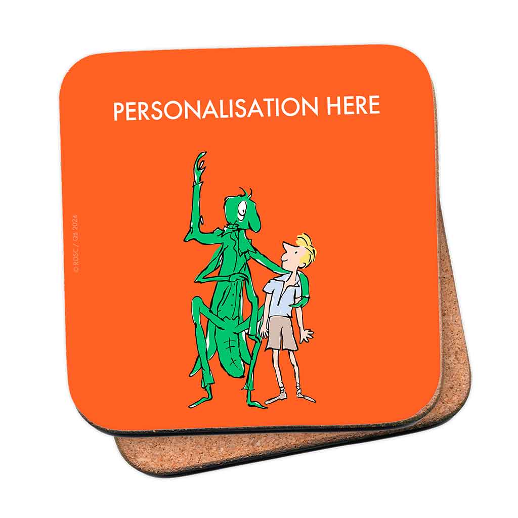 James and the Giant Peach Personalised Coaster