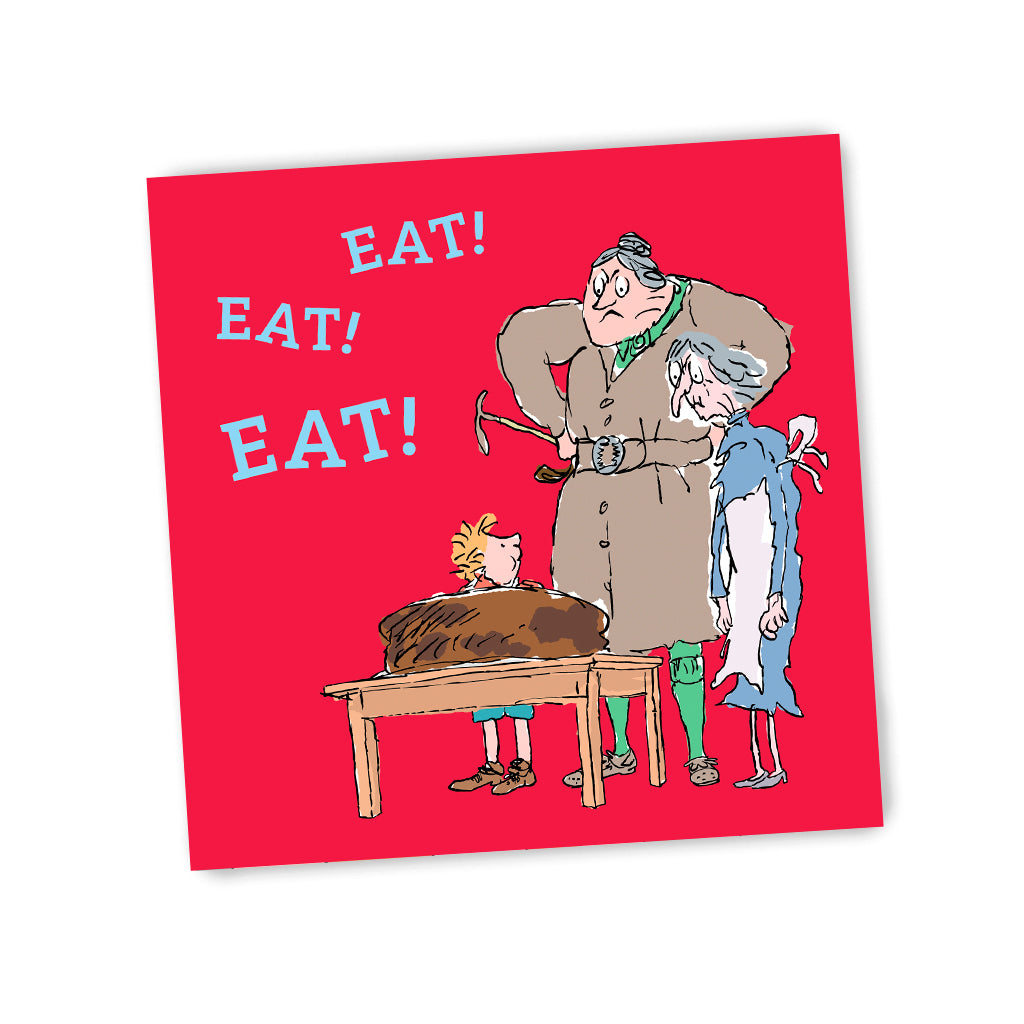 Matilda - Eat Cake Greeting Card