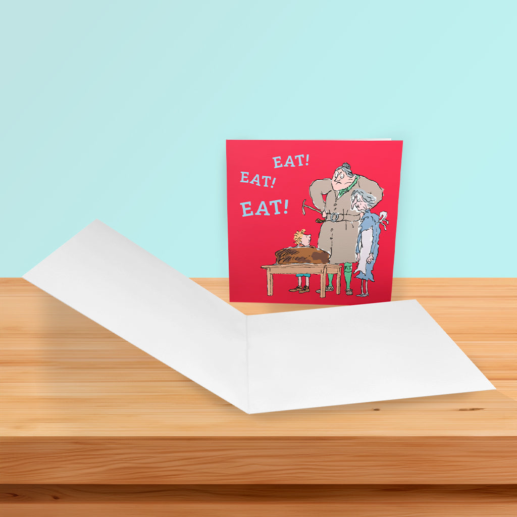 Matilda - Eat Cake Greeting Card