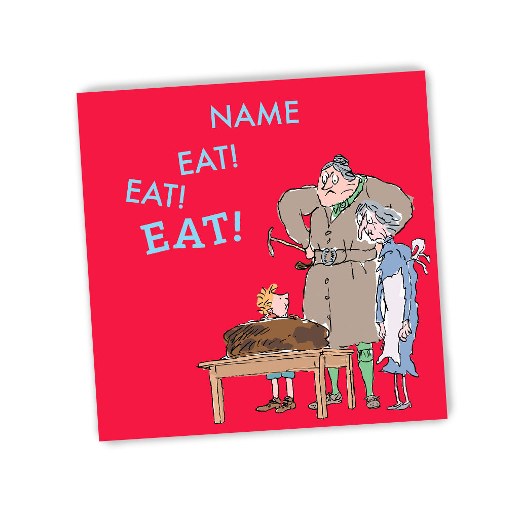 Miss Trunchbull Personalised Greeting Card