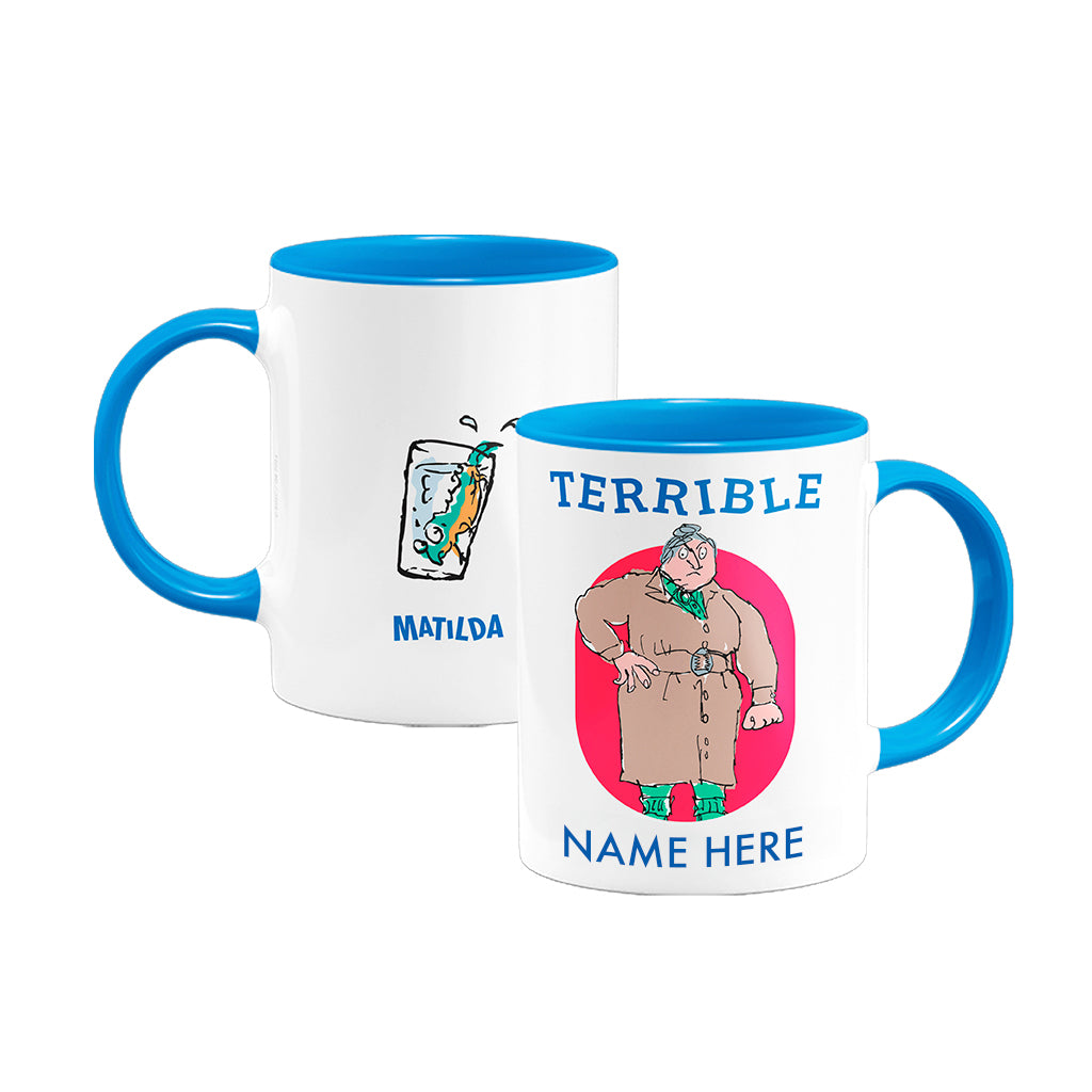 Miss Trunchbull Personalised Coloured Mug