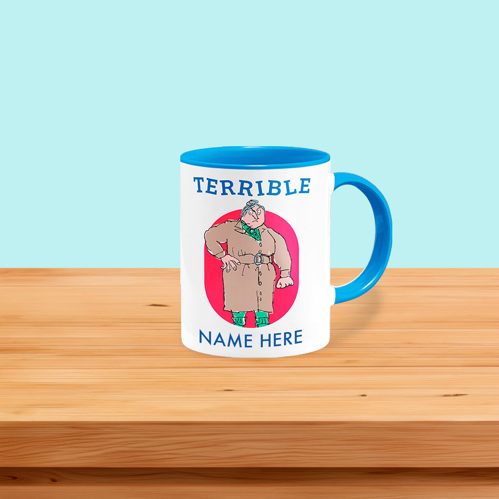 Miss Trunchbull Personalised Coloured Mug