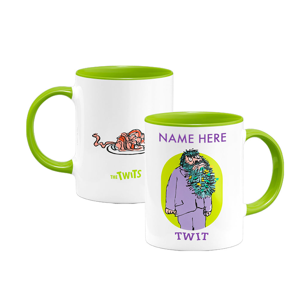 Mr Twit Personalised Coloured Mug