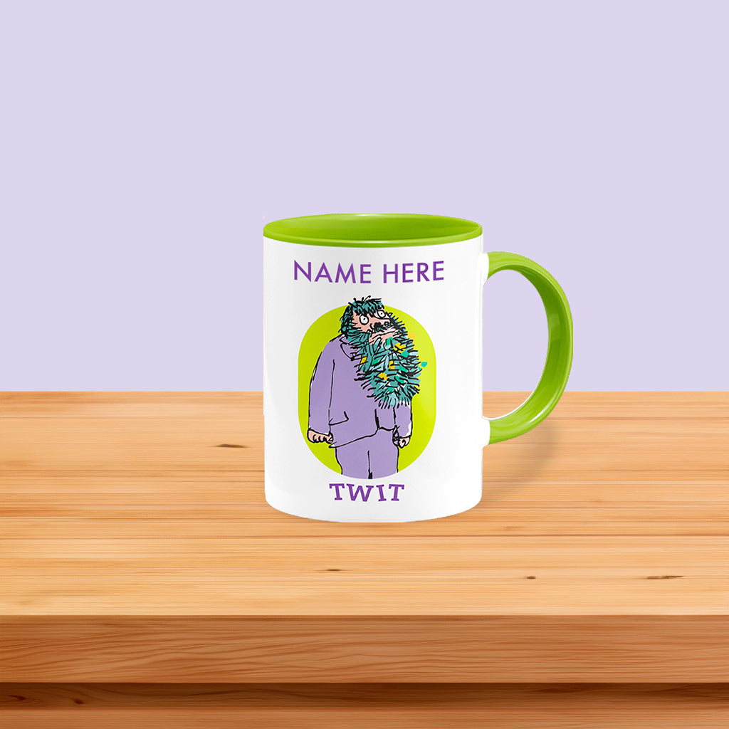 Mr Twit Personalised Coloured Mug